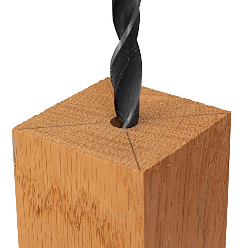29 Piece Fractional Inch Brad Point Drill Bit Set Ideal for Woodworkers, Contractors, Home or Workshop. Drill Into Wood and Other Non-Metallic Surfaces