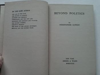 Beyond Politics (Essay index reprint series)