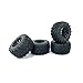 CROBOLL Tires & Wheel Replacement Assembly for 1:14 RC Car 005 (4PCS)