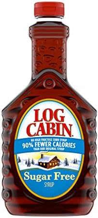 Log Cabin Sugar Free Syrup for Pancakes and Waffles, 24 oz