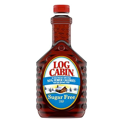 Log Cabin Sugar Free Syrup for Pancakes and Waffles, 24 oz Cover