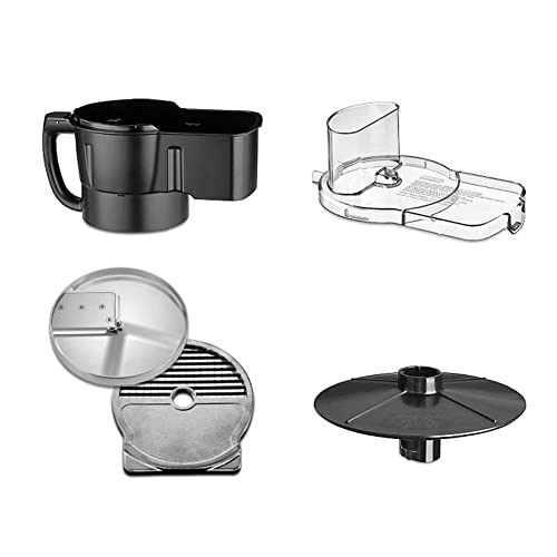 Waring Commercial Continuous Feed Hopper, Lid Assembly w/Slinger & Dicing Assembly for WFP16S & WFP16SCD