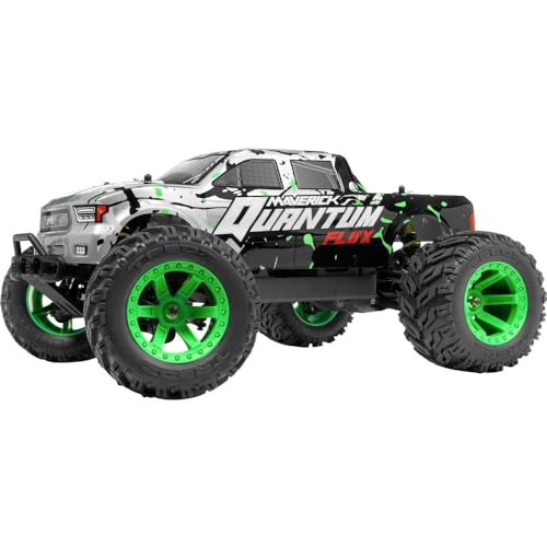 Quantum MT Flux 80A 1 0 4WD Truck - Silver Brushless 110 RC Modellauto Elektro Monstertruck Allradantrieb (4WD) RtR 24 GHz