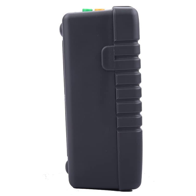 Double Clamp Earth Resistance Tester Ground Earth Resistance Tester with Measuring Range AC 0.00mA~600A Testing Voltage 0.0~100V