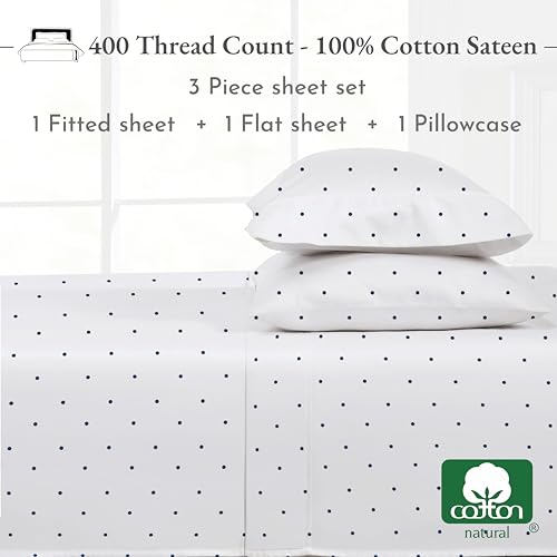 image for California Design Den Printed Twin XL Sheet Sets - 400 Thread Count Sa