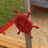 KidKraft 128 Piratenschiff Sandkasten aus Holz Gartenmöbel für Kinder - 7
