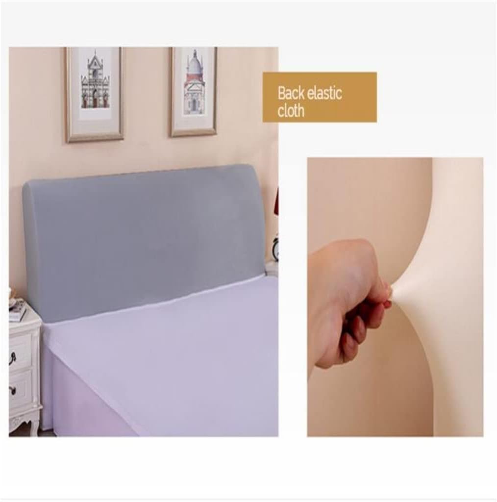 Bedspread Headboard Lattice Cover Lace Elasticity is A Protective(W180 x H60cm)