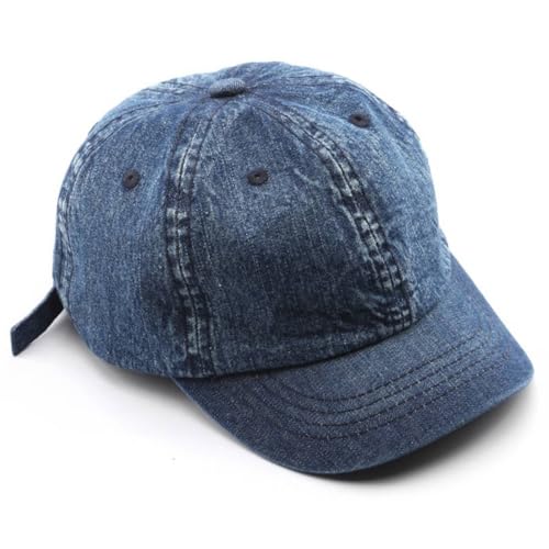 Gorra deportiva unisex de mezclilla con visera corta miniatura 4