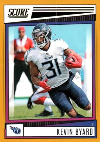 Kevin Byard Gold Score Collectible Football Card- 2022 Panini Score Football Card #33 (Titans)
