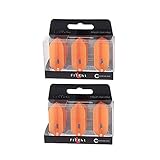 LSTYLE Dart Flights: L6 PRO Slim - Two Pack - Orange