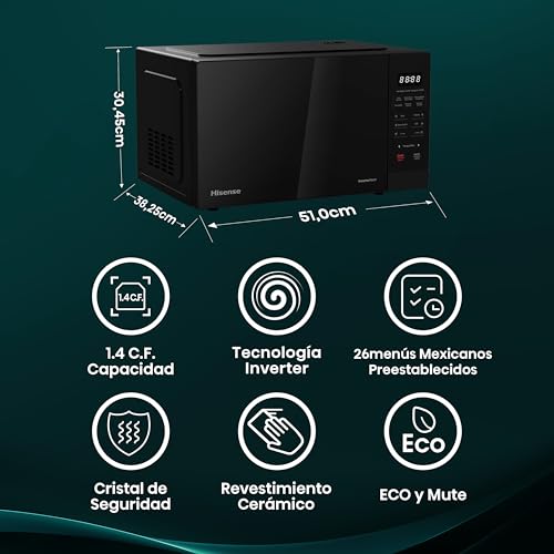 El Mejor Listado de Horno de microondas samsung 1.4 pies más recomendados. 5 Imagen adicional