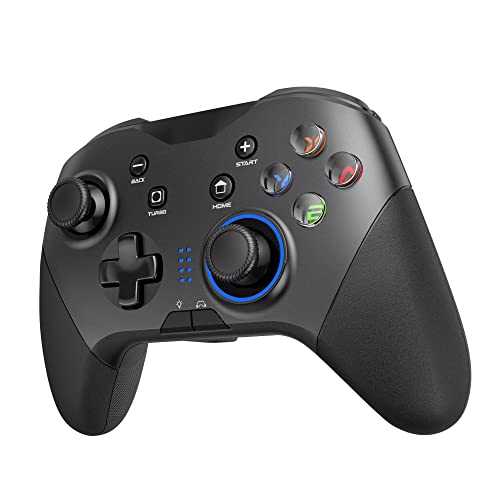 SWITCH CONTROLLER WIRELESS BLUETOOTH CONNECTION EQUIPPED 6 AXIS GYRO SENSOR MACRO BUTTON KEY COMBINATION FUNCTION DUAL HD VIBRATION TURBO SHOOTING LED BACKLIGHT WIRELESS SWITCH CONTROLLER