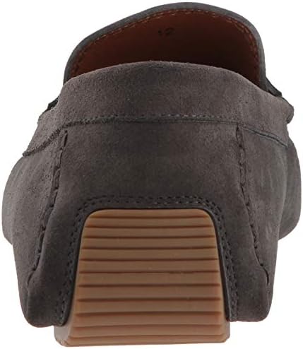 Aquatalia Men's Brandon Suede Driving Style Loafer, Dark Charcoal, 7.5 M US | Image 2