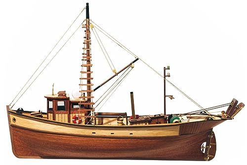 Barca Palamós OcCre 12000 modèle réduit bateau pêche bois