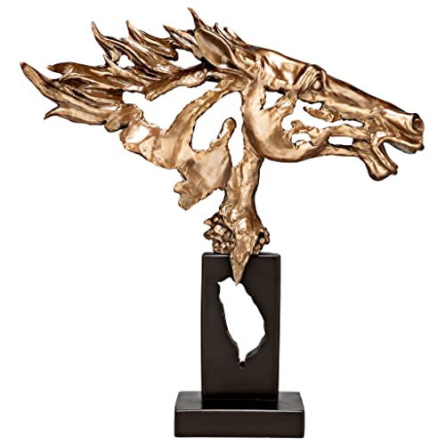 Estatua de caballo corriendo Design Toscano