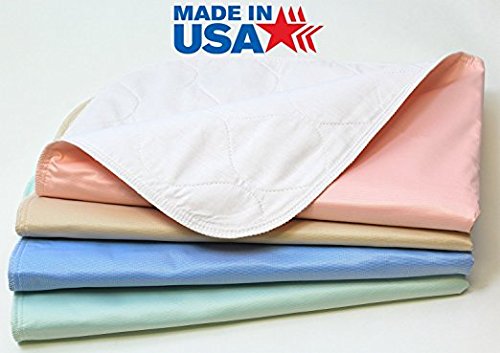 HEAD2TOE- Incontinence Bed Pads | Washable Waterproof Mattress Protector | Premium Pack of 4 24x36 Highly Absorbent Reusable Washable Underpads - Ideal for Adults, Kids, and Pets - Thumbnail 3