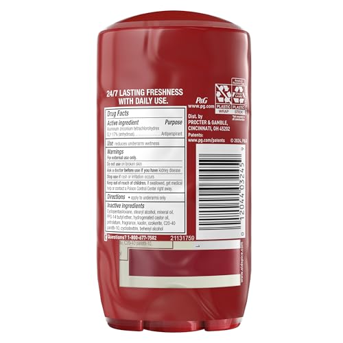 Old Spice Antiperspirant Deodorant for Men, Deep Sea, 2.6 oz Pack of 2 | Dry Feel | Ocean Waves & Kelp Notes | 24/7 Sweat & Odor Protection | 24/7 Freshness | Skin Conditioners | Fresher Collection - image 9