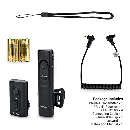 Profezzion [164'] Wireless Shutter Release Remote Control For Canon Eos R5 R3 5D Mark Iv Iii Ii 6D Mark Ii 7D Mark Ii 5Ds R 1Dx Mark Iii Ii Camera, Radio Control Shutter Release With Aaa Battery #TOP5