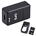 Wavel Ultra Mini GF-07 GPS Long Standby Magnetic SOS Tracking Device for Vehicle/Car/Person Location Tracker Locator System (Black)