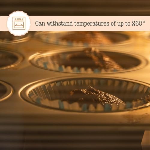 Orret Home 12’li Muffin ve Cupcake Fırın Tepsisi – Yapışmaz Metal Kek Kalıbı, 12 Gözlü Muffin Kabı, Cup Cake Pişirme Tepsisi, Fırın Uyumlu Kek Kalıbı - Görsel 3