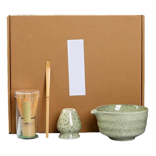Ensemble Réutilisable Matcha en Céramique Coffret Idéal Cadeau