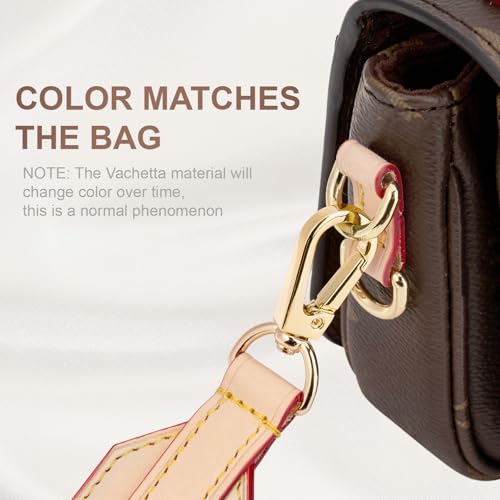Image of Leather Replacement Bags Strap Crossbody Shoulder Strap for Speedy Women