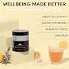 Tranont Zest Energizing Focus Blend | Roasted Peach Lemonade Energy Powder | Gluten-Free, Sugar-Free with Green Tea L-Theanine, Vitamins & Antioxidants for Energy, Focus, and Health | 15 Sticks