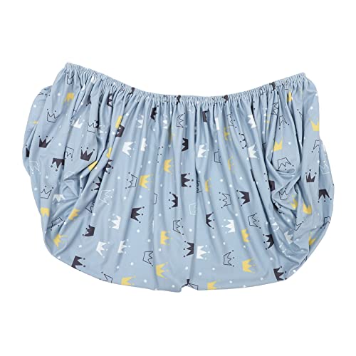 VICASKY Elastic Crib Mattress Sheet Bassinet Mattress Pad Cover Summer Printed Crib Cover