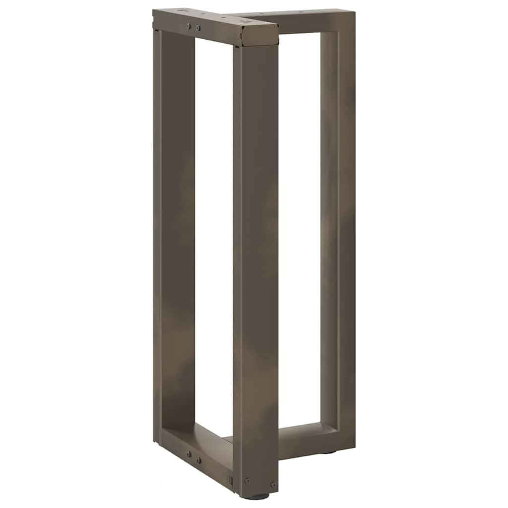 Generisch Gambe per tavolo a T, 2 pezzi, in acciaio, 50 x 35 x 91 cm