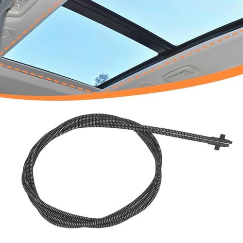 1Pair/2pcs Car Panorama Sunroof Metal Glass Cable Repalce Repair 1SX57HDAAA For Jeep Renegade 2016-2021 Moonroof Curtain Cables 2017 2018 2019 2020