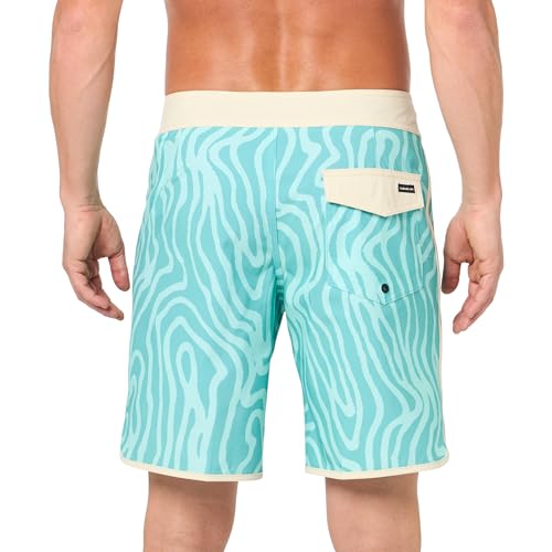 Quiksilver Men's Standard Surfsilk Scallop 19 Boardshort Swim Trunk2