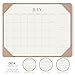 Jotsome Desk Calendar 2026 - 2027 with Desktop Mat, Large Desk Pad Calendar From Now to June 2027 22x17 inch, Desk Blotter Calendar for Home Office and School, Easy Planning, Gift for the Holidays, Apricot
