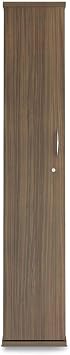 Alera Alera Valencia Series Wardrobe, 11.88w x 22.78d x 65h, Modern Walnut
