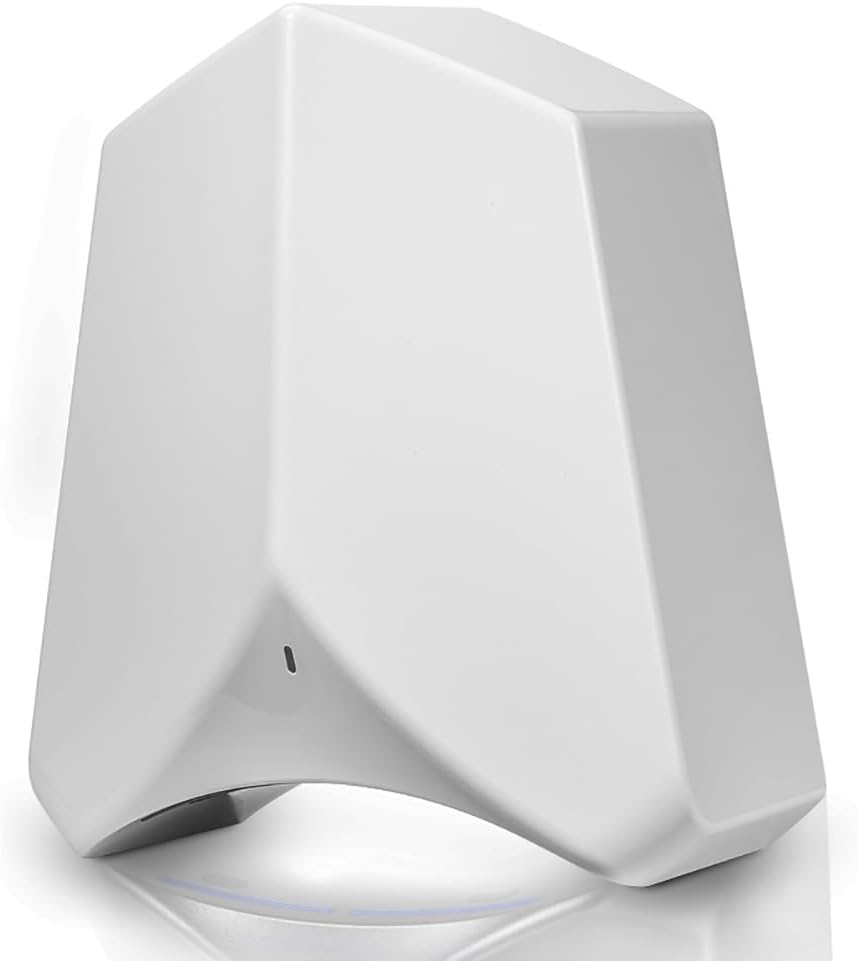Commercial Automatic Hand Dryer, Electric Hand Dryer,Automatic Bathroom Hand Dryers for Home Residential Industrial Silver (White)