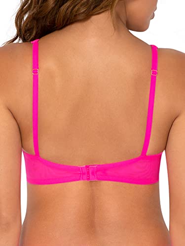 Smart & Sexy Women's Plunge Bra, Electric Pink (Mesh), 38D #TOP2