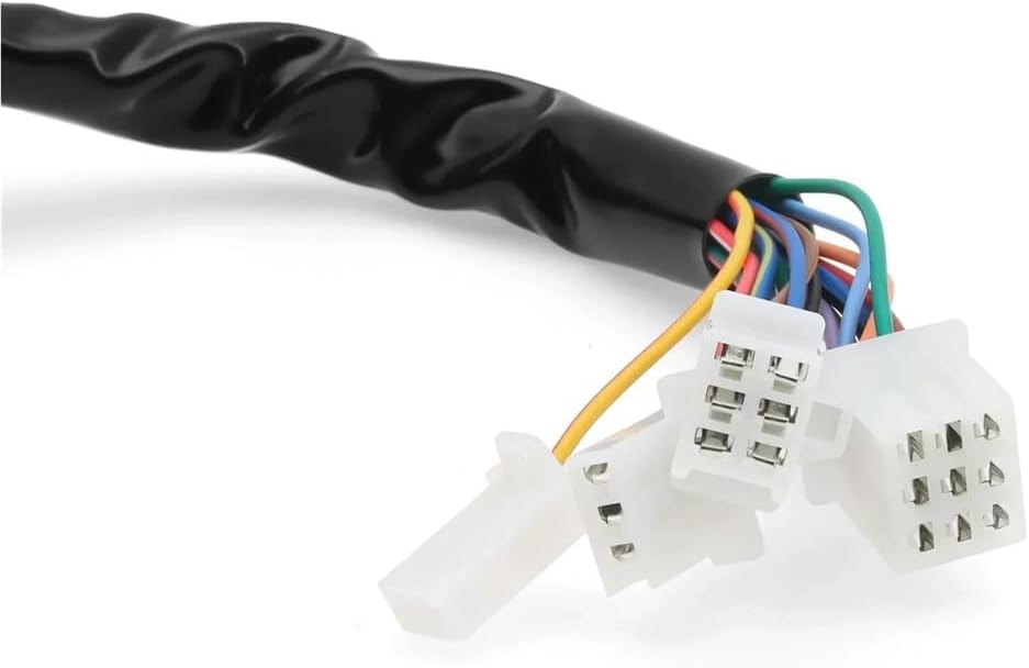 Motorcycle Odometer Gauge 12V Motorcycle Tachometer Odometer Gauge Universal LED Digital Indicator Tachometer Oil Level Meter Voltage KMH