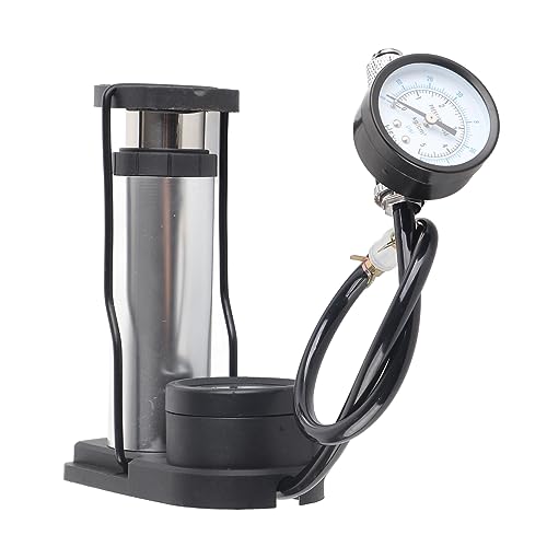 KIMISS Double Barometer Water Leakage Tester for Computer Cooling System - Air Pressure Gauge for Accurate Leak Detection