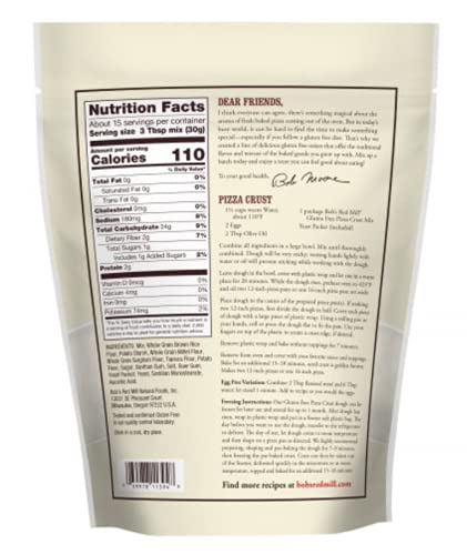 Bob's Red Mill Gluten Free Pizza Crust Mix, 16 oz