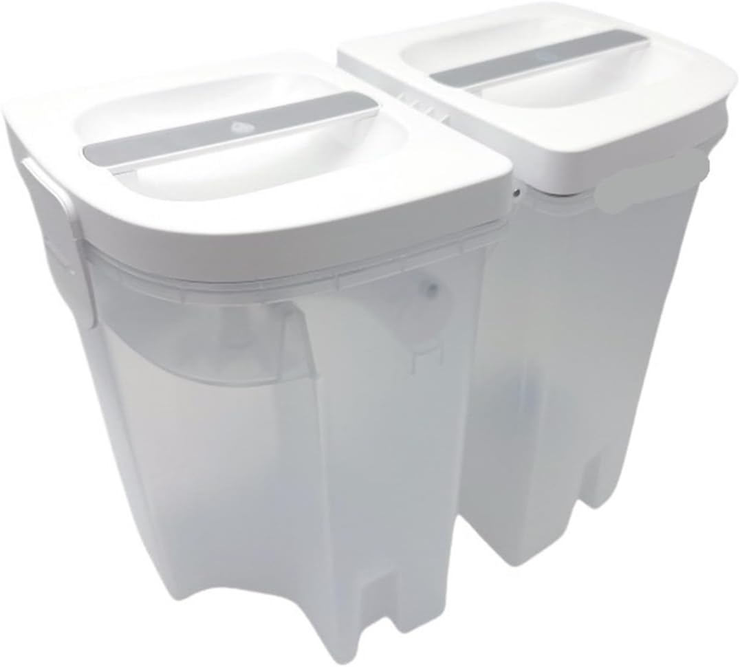 Compatible for Roborock Q Revo Curv - Dock Station Fresh & Waste Water Tank Accessory Set(Dirty Water Tank)