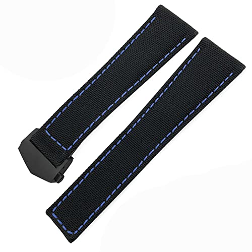 Bracelet de montre Tag Heuer en cuir et nylon pour résoudre le problème de transpiration