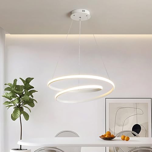 Suspension LED YangRy 120cm à intensité variable avec câbles de suspension ajustables - 6