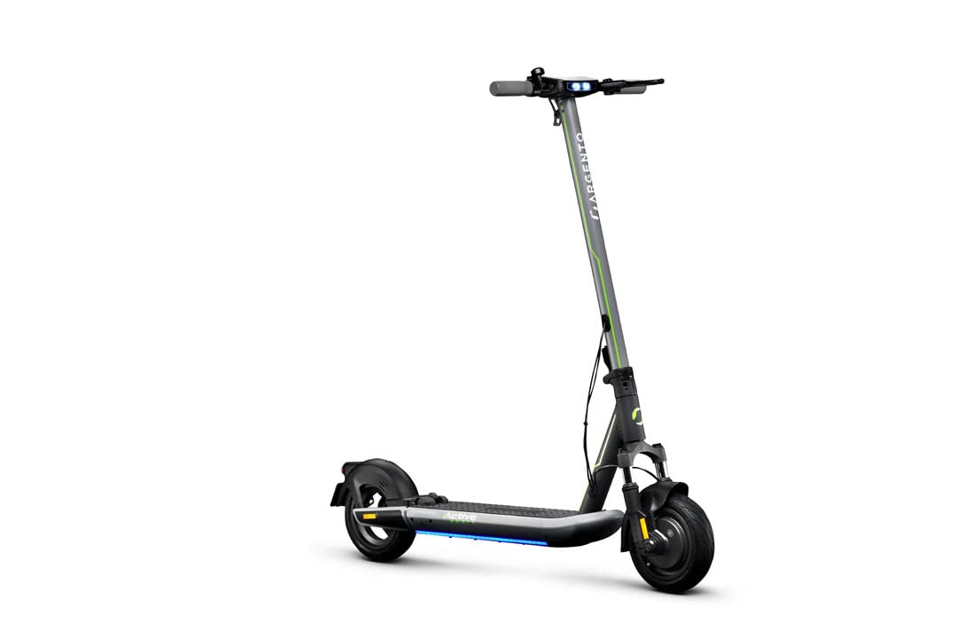 Monopattino elettrico Argento Active Sport, con led laterali e frecce direzionali