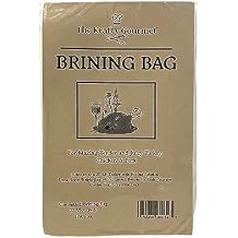 Krafty Gourmet Brining Bag, Heavy Duty with Double Seal For Juicy Turkey, Bottom Gusset For Easy Storage, BPA Free, Clear, 23.5" X 19.5" Pack of 1