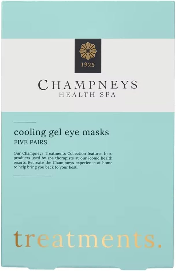 Champneys Professional Collection Cooling Gel Eye Masks - 5 pairs