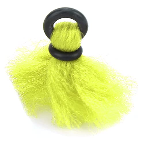 Shanrya Fly Fishing Yarn Strike Indicators, Easy to Adjust Fly Fishing Floats for Outdoor Fishing Accessory(Fluorescent Yellow)