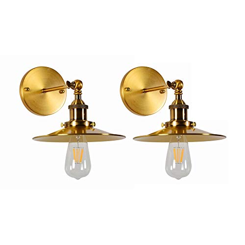 Lampe de tête de lit design doré pour une ambiance chambre d'hôtel de luxe