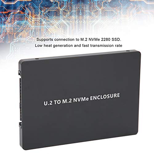 Caja externa para SSD NVMe M.2 a U.2 PCIe 3.0 aluminio miniatura 6