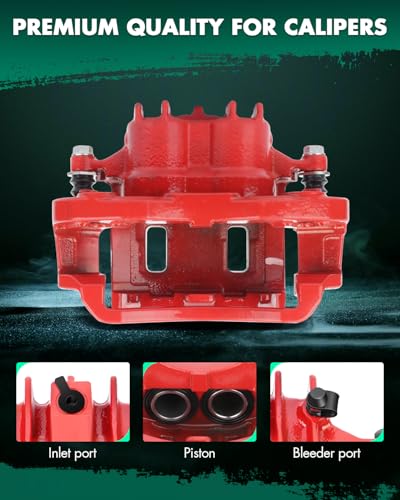 Image of SCITOO Rear Right Brake Caliper With Bracket 18-B4752 Compatible For Ford For Excursion 00-05 For Ford For F-250 Super Duty 00-04 For Ford For F-350 Super Duty 00-04