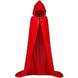 cape rotterdam flickr röße：die lange Cape gibt es zwei Größe für Sie zu wählen, Größe L ca. Länge 150 cm/59inch (von der Schulter bis zum Saum), geeignet für Menschen mit einer Höhe von 160-180 cm/63-71 inch; Größe XL ca. 170cm (von der Schulter bis zum Saum), geeignet für Personen mit einer Größe von 180cm -199.9cm/71-78,10 inch.Es wird better ,dass Sie die Größe messen bevor Kauf