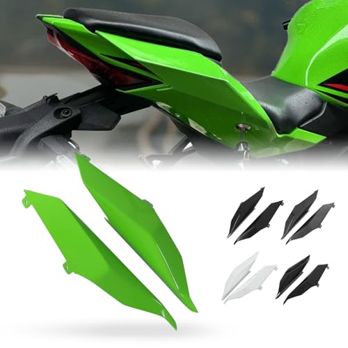 Motorcycle Rear Spoiler Wing Fairing Suitable For Kawasaki ZX-4R ZX-4RR ZX-25R/SE 2020-2024, Side Wind Fairing for Kawasaki (Green)